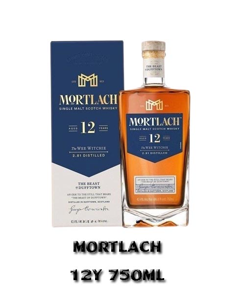 MORTLACH  12Y (750ml) Alc.43.4%